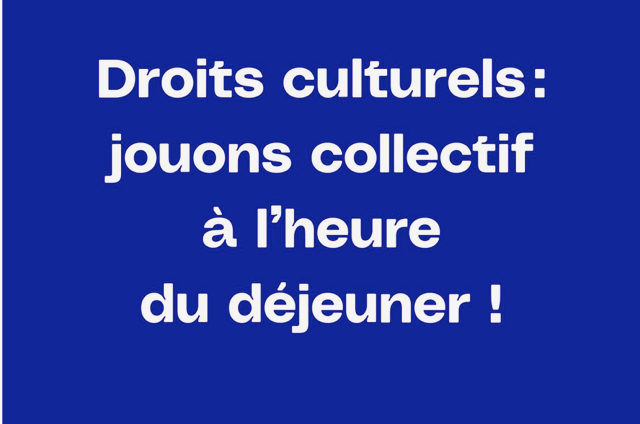 Jeu "la Boussole des Droits Culturels" en concert au Jazzdor le Mar 10 nov
